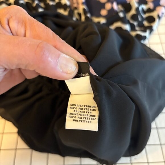 Diane Von Furstenberg DVF Mikino Pleated Neckline Smock Waist Dress - size 4 - Picture 9 of 15